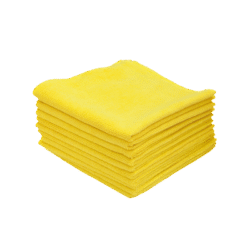 Yellow Microfibre Cloths