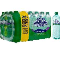 Highland Spring Sparkling Water 500ml x 24